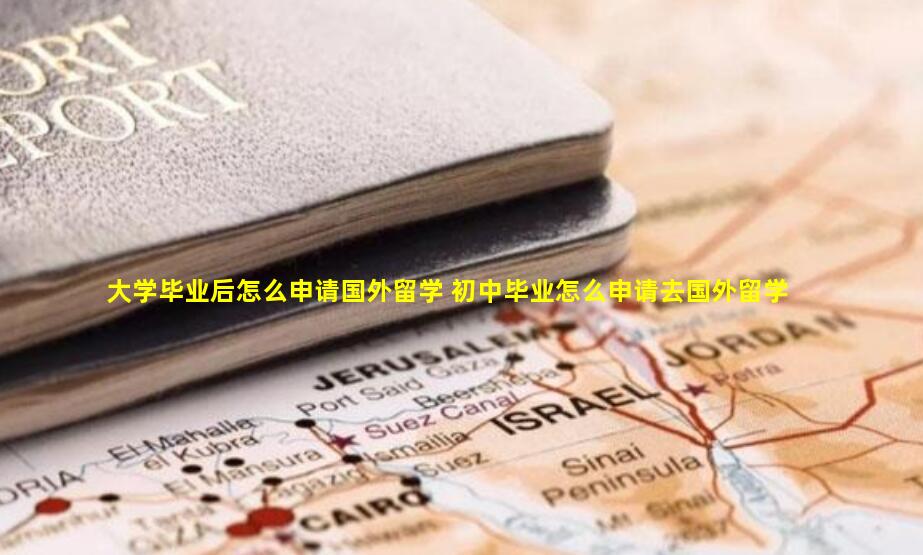 大学毕业后怎么申请国外留学 初中毕业怎么申请去国外留学